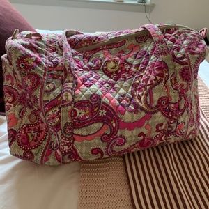 Vera Bradley large weekender - Paisley Meets Plaid